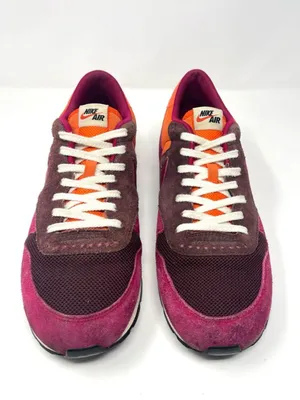 Nike Internationalist Retro Burgundy Pink Orange Suede Mesh Sneakers 11.5 thumbnail 2