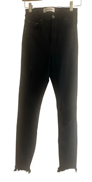 ✨Reformation Camille High-Rise Cigarette Black Sz 26 Jeans✨ thumbnail 1