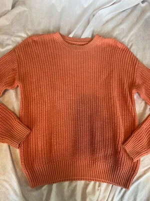 Sonoma coral knit sweater thumbnail 4