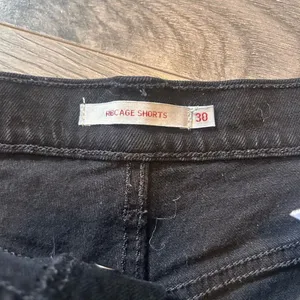 Levi's Black High Waist Denim Shorts thumbnail 3