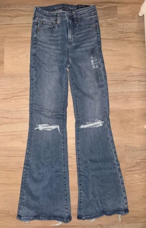 American Eagle Flare Jeans Super High-Rise thumbnail 1
