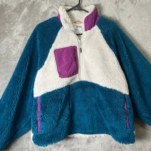 Stoic MTN Women’s 1/2 Zip High Pile Fleece Pullover Jacket Large Hiking Gorpcore thumbnail 2