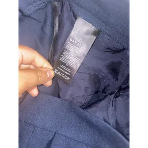 Aritzia Babaton Conan Trouser Pants Womens 4 Stretch‎ Mid Rise Navy Pull On thumbnail 5