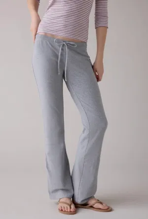 Urban Outfitters Low-Rise Slim Flare Pants thumbnail 3