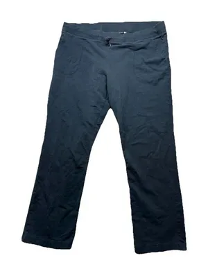 LL Bean XL Blue Ultrasoft High Rise Straight Sweatpants Pull On Pants 298930 thumbnail 1