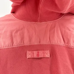 Tommy Bahama Sunray Cove Hybrid Pullover‎ Sweatshirt Coral Cotton V Neck Medium thumbnail 4