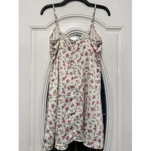 Aeropostale Mini Dress Medium White Ivory Pink‎ Floral Y2K thumbnail 4
