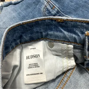 Hudson denim miniskirt, distressed raw edge size 31 thumbnail 6