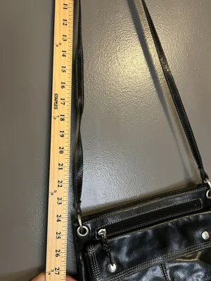 Fossil Crossbody Bag Womens Leather Organizer Purse Adjustable Strap Multiple Po thumbnail 5