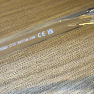 Transparent Frame Sunglasses with Green Lenses thumbnail 6