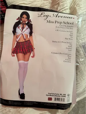 School girl Halloween costume thumbnail 6