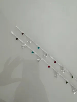 Silver Jhanjhar Anklets thumbnail 3