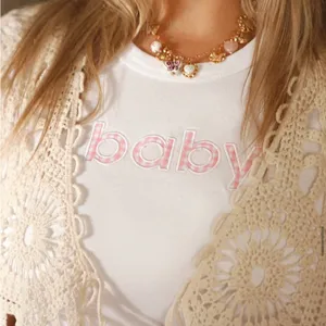 Skull House Designs Baby Tee: White/Baby thumbnail 2
