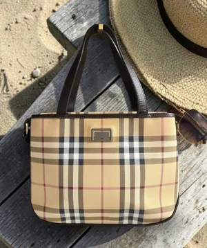 Burberry Novacheck Vintage Y2k Purse Bag thumbnail 1