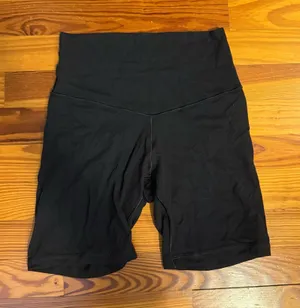 Aerie Black Biker Shorts thumbnail 1