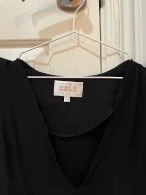 Stone Cold Fox Dress Black Mini eyelet size 2 US thumbnail 3