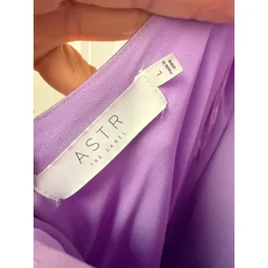 ASTR The Label Lilac Purple Satin Cutout Midi Dress Size Large L Slip Dress thumbnail 4
