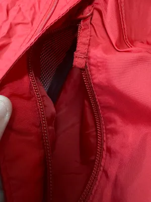 Columbia Women’s Red Lightweight Windbreaker Jacket Size Medium thumbnail 8