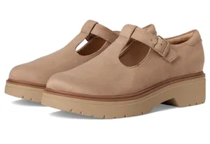 Dr. Scholl's Beige Suede T thumbnail 1