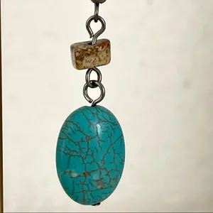 Small turquoise earrings thumbnail 5