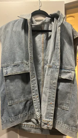 Oversized Jean Vest Size L thumbnail 1
