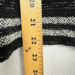Madewell Grey Striped Slouchy Cardigan Sweater Womens Xs/S Oversized Boxy Boho thumbnail 8