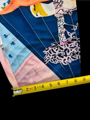 Patchwork lightweight  Pants - Multicolor thumbnail 8