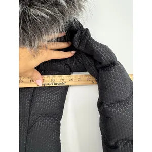 The North Face Hey Mama Parkina Down Parka Women’s S Black Faux Fur Hood thumbnail 6
