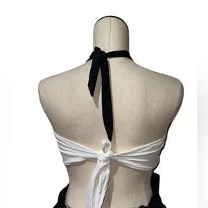 NWT Lauren Ralph Lauren BEL AIR Halter Bandeau Bikini Top thumbnail 8