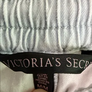 Victoria's Secret Light Blue Elastic Waist Athletic Shorts thumbnail 2