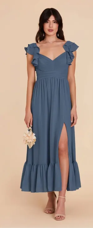 Birdy Grey Michelle Bridesmaid dress in twilight thumbnail 1