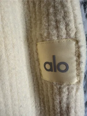 700. Alo Yoga Snuggle Up Sweater High-Waist Wide Leg Pants xs thumbnail 5