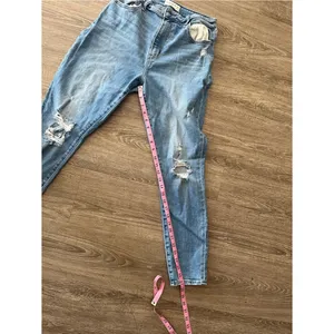 Abercrombie Curve Love High Rise Super Skinny Jeans Women’s 30/10 Washed Blue thumbnail 15