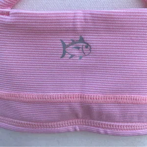 New Southern Tide Womens XL Sports Bra Pink Striped Nessa Skip Strappy Back thumbnail 5
