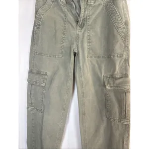 Women’s American Eagle Green Cargo Pants Size 00 Preowned thumbnail 6