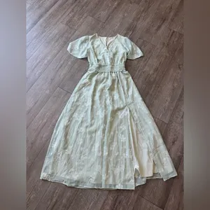 SISSYAKI Elegant Green Maxi Dress thumbnail 3