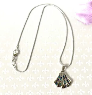 Sterling Silver Seashell Necklace thumbnail 1
