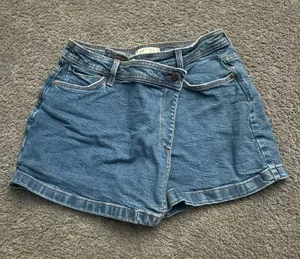 Boutique Fold over Jean Skort thumbnail 1