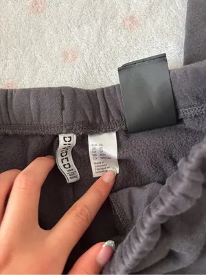 H&M Divided Charcoal Drawstring Joggers thumbnail 3