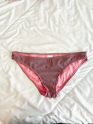 Xhilaration Adorable striped bikini set thumbnail 4