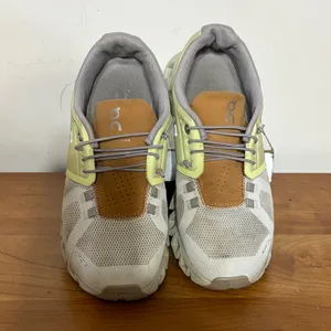 On Running Cloud 5 Hay Ice Yellow Brown Running Shoes 59.98362 Womens 7 thumbnail 3