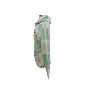Roller Rabbit Tie Dye Hoodie Mint‎ Green Monkey Embroidered Pullover Size XS thumbnail 7