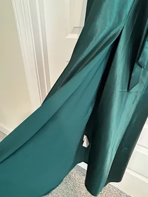 Birdy Grey Kira Satin Dress Emerald Green Size M thumbnail 12