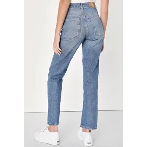 We The Free Pacifica High Rise Slim Straight Leg Jeans Blue 31 thumbnail 14