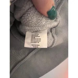 John Galt Christy Brandy Melville Oversized Full Zip Hoodie Fleece Pocket thumbnail 3