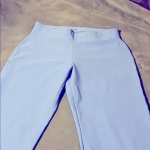 Nike Women's Wide Leg Pants - Light Blue‎ thumbnail 3