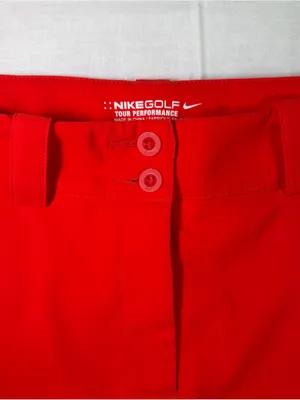 NIKE-GOLF Tour Performance Womens Size 6 Red DRI-FIT Skort thumbnail 2