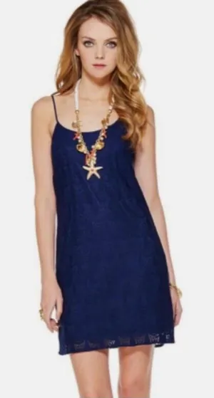 Lilly Pulitzer Dellaria Lace Slip Dress Size S thumbnail 1