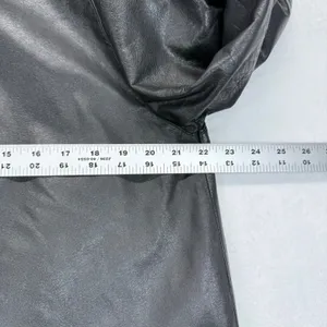 Toff's Genuine Leather Black‎ Jacket Coat Size S thumbnail 8