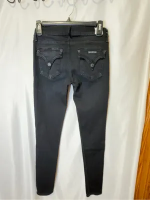 Hudson Midrise Lydia Super Skinny Dark Washed Jeans size 25 thumbnail 9